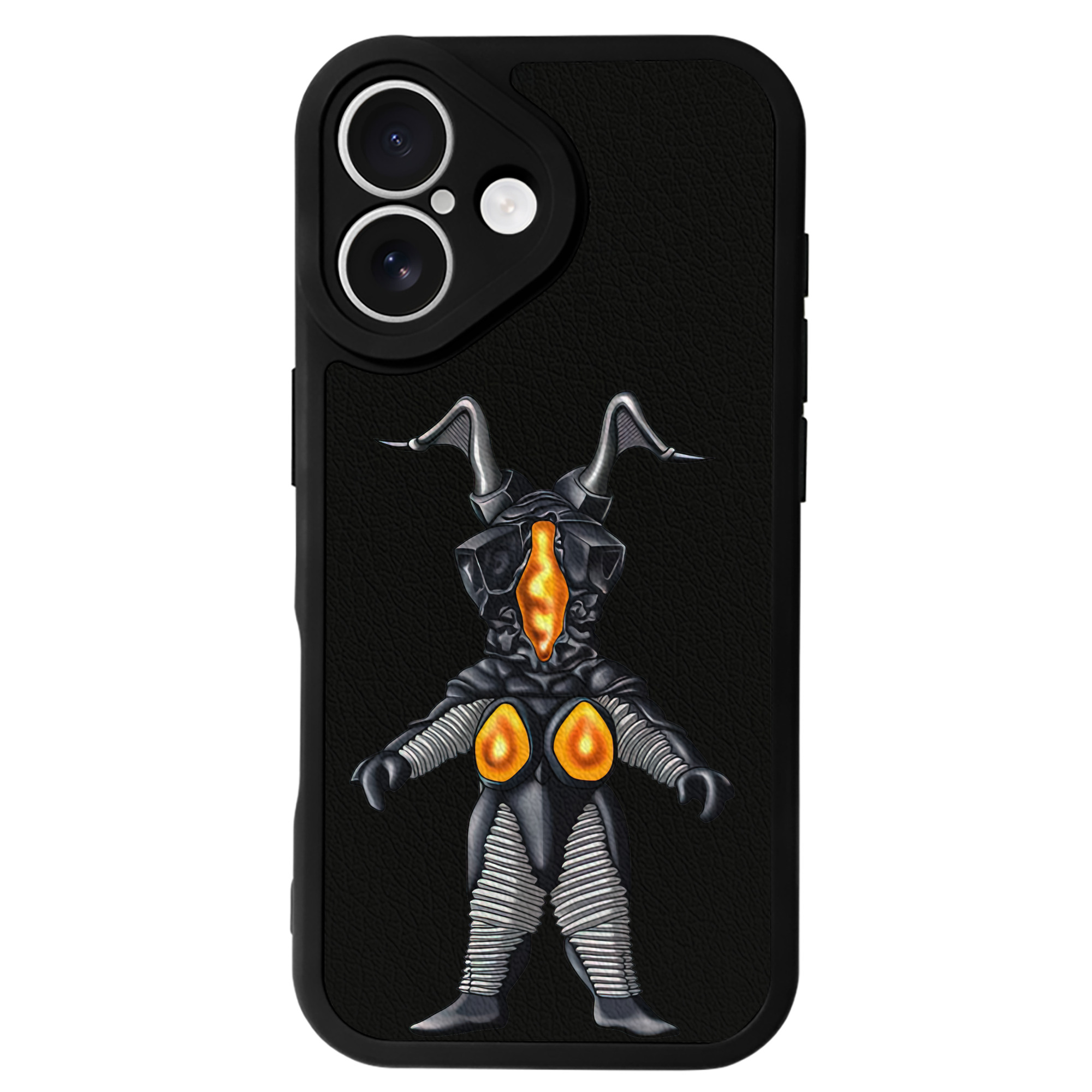 （画像用） ウルトラマン Ultraman 【iPhone 16シリーズ対応】シリコンスマホケース（レザー調） 材質：シリコン